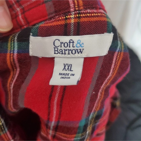 Women's Croft & Barrow The Extra Soft Plaid Flannel Shirt - Picture 5 of 5